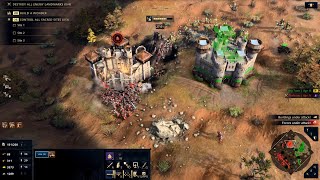 1v1 Ayyubids 3TC vs Byzantines Tower Rush [upl. by Alard]