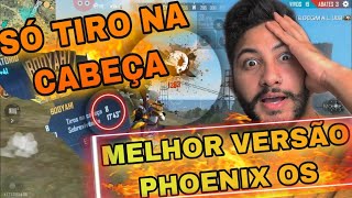 JOGO FREE FIRE SEM EMULADOR COM NOTEBOOK FRACO MELHOR VERSÃƒO PHOENIX OS [upl. by Ablem502]