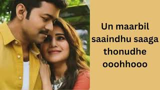 UNNALAE ENALUM EN JEEVAN VAALUTHEY SONG  THERI S2R [upl. by Adiari779]