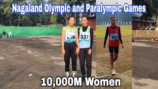 10000M Women Nagaland Olympic and Paralympic Games [upl. by Arolf]