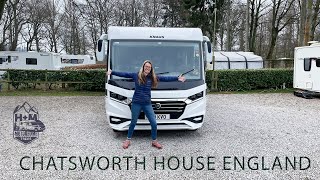 Exploring Historic Chatsworth House England by Motorhome [upl. by Maghutte]