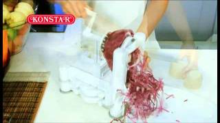 Konstar  3 in 1 turning slicer [upl. by Karwan115]