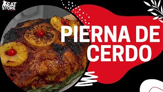 RECETA PIERNA DE CERDO AL HORNO [upl. by Ahcas]