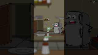 When you reveals fridge secrets 😂  fridge 1  funny animation angryprash [upl. by Acirretal]