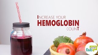 How to Increase Your Hemoglobin Level Juice and Remedies [upl. by Mallis]