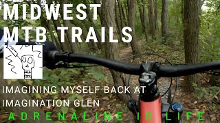 Midwest Mountain Bike Trails Imagining Myself Back at the Glen [upl. by Gabrielli135]