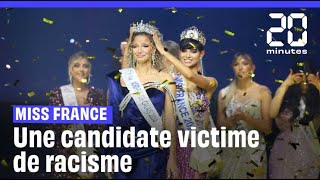 Miss France 2025  la candidate du NordPasdeCalais Sabah Aib victime de racisme [upl. by Ahsemak786]