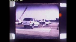 1997 Honda Accord Vs 1997 Chevrolet Blazer NHTSA FrontAngled Impact [upl. by Leaw]