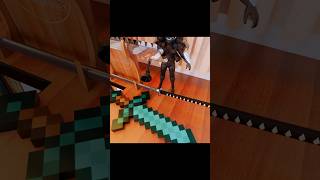 large cameraman sword x minecraft diamond sword x katana  3d fake situation [upl. by Kcerb830]