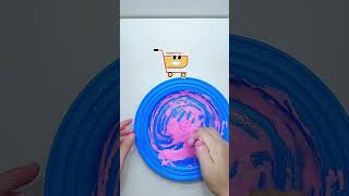 Ternyata gini cara bikin slime clay slimevideo shorts [upl. by Marlowe]