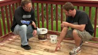 How to Prepare Your Deck For Rocksolid Color Stain or Restoration [upl. by Dominica]