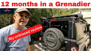 An owners no BS 12 month review of the Ineos Grenadier [upl. by Odrick]