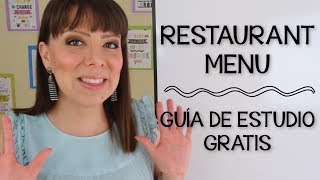 MENÚ DE UN RESTAURANTE INTERNACIONAL amp GENTILICIOS EN INGLÉS [upl. by Adnohsar631]