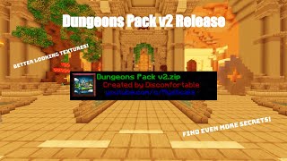 Dungeons Pack v2 Release [upl. by Anneehs374]