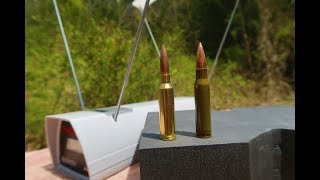 65 creedmoor vs 308 win  chronograph [upl. by Airet82]