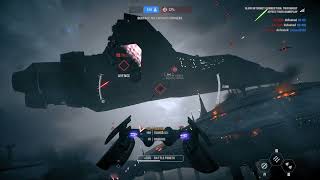 Starfighter Assault Gameplay  Kamino Separatist Star Wars Battlefront II [upl. by Revned428]