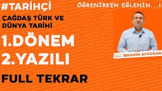 12Sınıf Çağdaş Türk ve Dünya Tarihi 1Dönem 2Yazılı 10 Soru Açık Uçlu FULL TEKRAR20232024 YENİ [upl. by York]