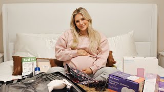 PACKING MY HOSPITAL BAG  FAMILY MATERNITY SHOOT [upl. by Rubens]