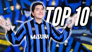 AS CAMISAS MAIS BONITAS DA INTER DE MILÃO  TOP 10 [upl. by Akkire]