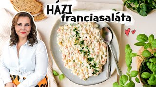 Házi franciasaláta recept [upl. by Richma]