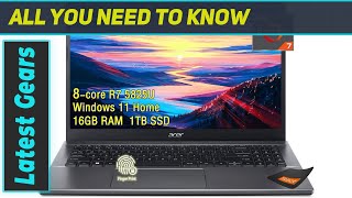 Acer Aspire 5 Ryzen 7 5825U 16GB RAM  1TB SSD Laptop Unboxing and Impressions [upl. by Drape]