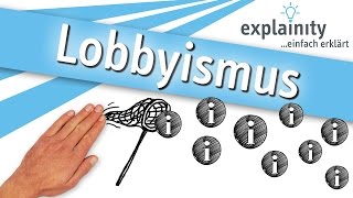 Lobbyismus einfach erklärt explainity® Erklärvideo [upl. by Myranda]