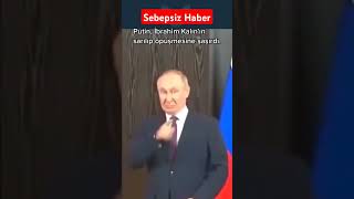 Putin İbrahim Kalının Sarılıp Öpüşmesine Şaşırdıhaberler haber sondakika gündem türkiye [upl. by Ojybbob]