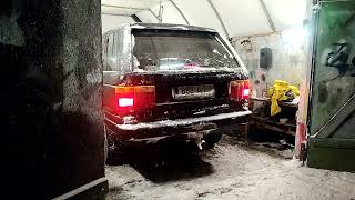 Range Rover P38 25TD straight pipe sound [upl. by Nibas78]