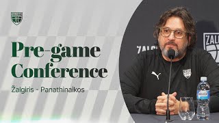 Andrea Trinchieri “Panathinaikos doesn’t have any kind of weaknesses” [upl. by Boote]