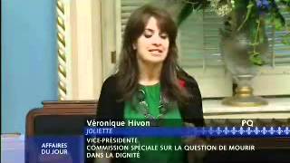 Allocution de Véronique Hivon  Mourir dans la dignité 16 mai 2012 [upl. by Modesty]