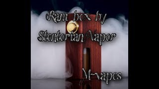 Ram box by Stentorian vapor review by M vapes [upl. by Dihgirb]