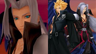 Sora WUltima Weapon vs Sephiroth KH1 KH2 [upl. by Evilo]