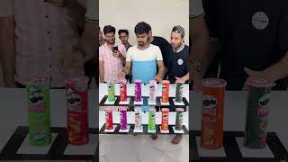 Rearrange the Pringles chips boxes challenge  Funny Challenge  Sahil Khan NT [upl. by Devinna514]