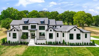 TOUR A STUNNING 6M Franklin TN Luxury Hillside Estate  Nashville Real Estate  COLEMAN JOHNS TOUR [upl. by Burack]