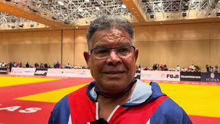 Luis Torres Cobas primer judoca cubano Campeón mundial de veteranos [upl. by Sapers]