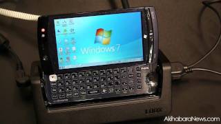 Fujitsu Loox F07C the world first ATOM powered Smartphone [upl. by Katine]