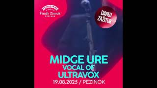 MIDGE URE vocal of ULTRAVOX na zámku [upl. by Nnylhtak530]