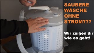 Blackout  Saubere Wäsche ohne Strom Tutorial  english subtitles [upl. by Ainirtac]