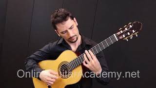 512 Sonata K 141 by D Scarlatti  solo classical guitar arrangement by Emre Sabuncuoglu [upl. by Possing298]