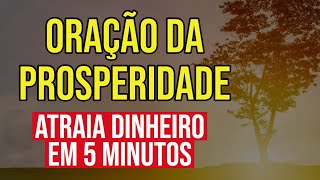 ORAÇÃO DA PROSPERIDADE E DO DINHEIRO EM 5 MINUTOS [upl. by Landing]