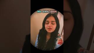 Zaalima  Female cover by Rutveer 🤍🌸 [upl. by Gwennie]