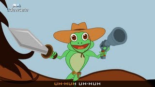 Edewcate english rhymes  Froggy went a courtin and he did ride nursery rhyme [upl. by Eiro]