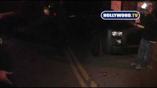 Lindsay Lohan Throws Eggs At Paparazzi [upl. by Aistek]