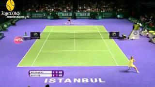 WTA Championships Istanbul 2011 Highlights Kvitova vs Wozniacki [upl. by Attelrahc]