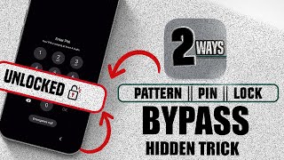 2 Powerful Unlocking Methods for Any Samsung Android Device  Unlock PIN PATTERN LOCK [upl. by Marna537]