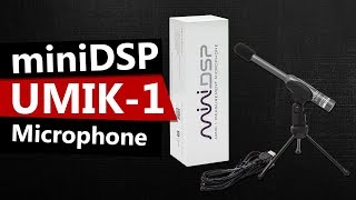 miniDSP UMIK1 Calibration Microphone Unboxing [upl. by Naek]