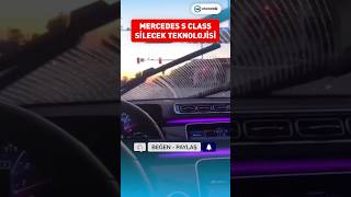 Mercedes S Class Silecek teknolojisi short mercedes [upl. by Ayouqat652]