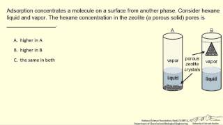 Adsorption on a Zeolite Interactive [upl. by Schulz]