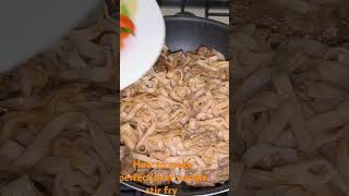 How to make perfect beef noodle stir fry stirfryrecipe [upl. by Assenej]