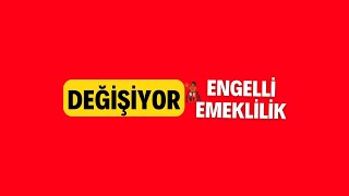 Engelli dernekleri yeni Emeklilik düzenlemesine tepkili [upl. by Htebsle762]